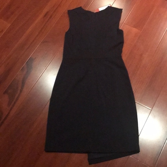 Merona Bi-Stretch Twill Dress in Federal blue navy - Picture 4 of 6